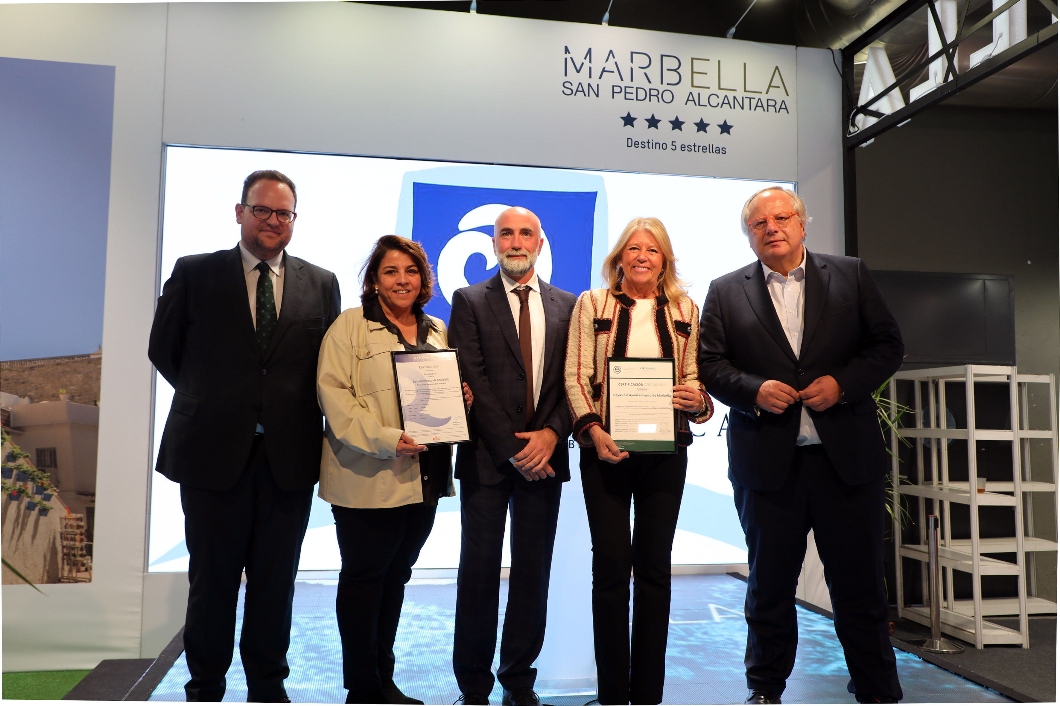 La alcaldesa destaca que Marbella se presenta en FITUR “con una apuesta ligada a la calidad, donde la ciudad es un destino muy competitivo y cuenta con un bagaje turístico que la sitúa como referente”